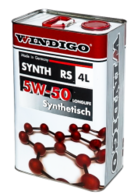 Синтетическое моторное масло 5W-50 WINDIGO SYNTH RS 5W-50 (4 литра)